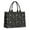 Black Gold Sun-2, variant on Large Capacity Tote Bag,Black Gold Sun Moon Pattern Handbag Fashion Luxury Tote Bag,15.7"x13"x 5.1" Inches,Laptop Compatible