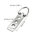 thumbnail image 3 of Unique Bargains D Ring Picture Hangers, 64mm x 22mm Silver Tone Assortment Kit for Photo Hanging 30Pcs, 3 of 5