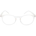thumbnail image 5 of grinderPUNCH Lunettes de Lecture Rondes Ovales Légères pour Hommes et Femmes Lunettes de Lecture +1,50, Transparent, 5 of 5