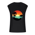 thumbnail image 5 of Njoeus T Shirts Men Workout Tops Palm Trees Beach Sunset | Mens Casual Graphic Tank Top, Men Sleeveless Vests Workout Gym Tees Shirt Summer Tops Summer Tops for Men 2024, 5 of 5