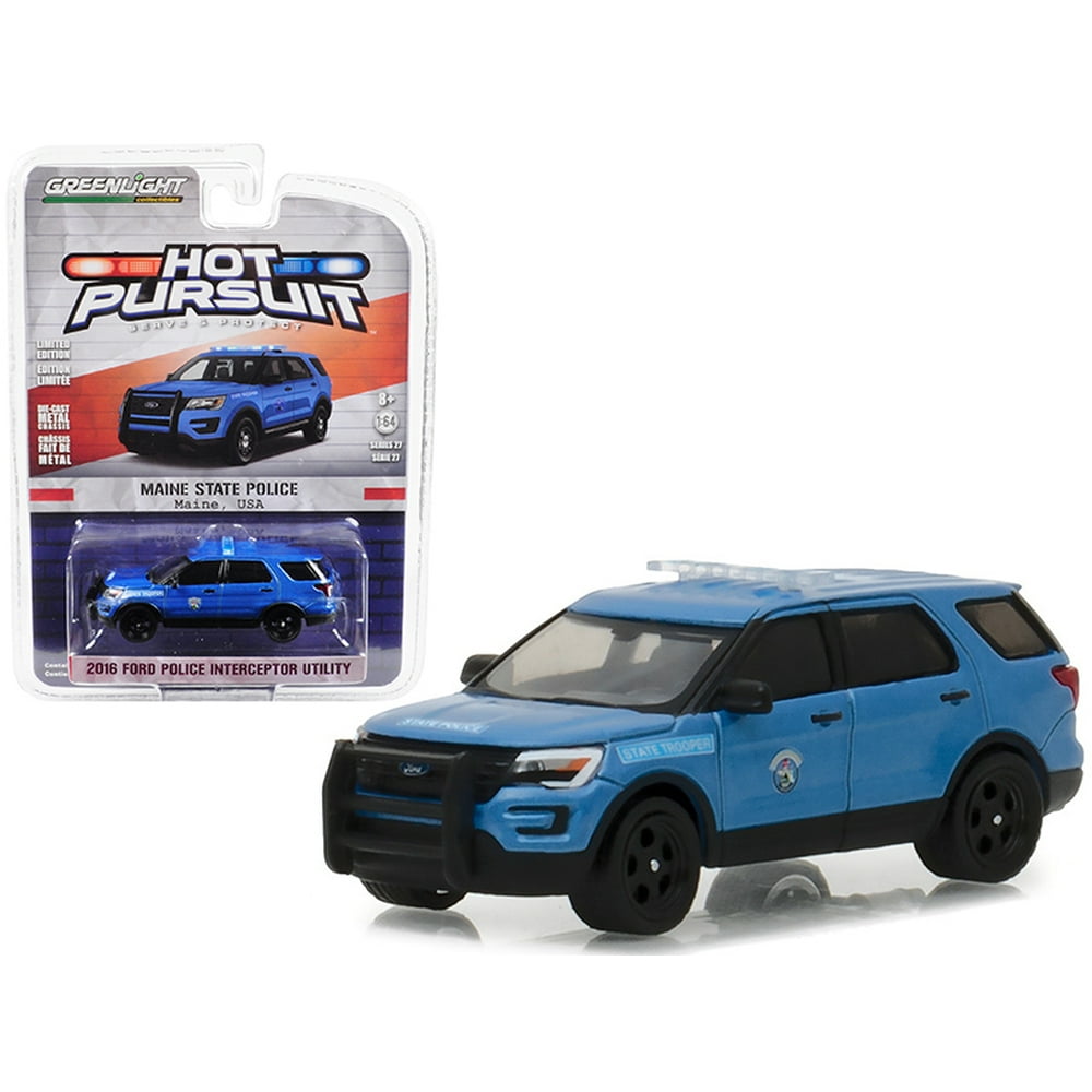 2016 Ford Police Interceptor Utility Maine State Police Hot Pursuit