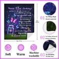 thumbnail image 5 of 13 Year Old Girl Gift Ideas Blanket, Gifts for 13 Year Old Girl, 13th Birthday Gifts for Girls, Birthday Gifts for 13 Year Old Girls, Gifts for 13 Year Old Girls Trendy 2023 Blanket 50"X60", 5 of 6