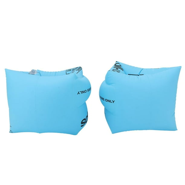 Mgaxyff 1 Pair Swimming Aid Float Arm Ring Band Inflatable Sleeves