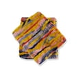 thumbnail image 4 of Home Soft Things Multi Jacquard Faux Fur Throw Pillow Cover 2pcs Set - Orange - 20'' x 20'', 4 of 7