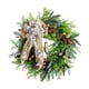 thumbnail image 3 of Corona De Navidad Con Guirnalda De Lazo Corona De Navidad Para Boda En La Puerta Delantera Al Aire Libre Gloria corona con campana, 3 of 9
