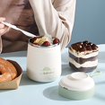 thumbnail image 4 of Estbridge Stainless steel lunch jar  premium food container  thermos cup  wide-mouth soup bowl  suitable for office picnics and travel, 4 of 7