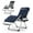 Blue, variant on WDZS Zero Gravity Chair with Cushion, Reclining Outdoor Patio Lounge Chair, Folding Indoor Anti Gravity Recliner, Portable Lounger with Removable Cup Holder Side Tray and Pillow Headrest (Black)