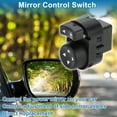 thumbnail image 2 of Interruptor de espejo de automóvil Unique Bargains No.15261341 Interruptor de control remoto de espejo para Pontiac G6 Solstice plástico negro, 2 of 7