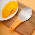 thumbnail image 6 of Mango Slicer Cutting Tool, Watermelon Cutter Tool, Mango Splitter Dragon Fruit Prep Tool, Mango Pitter and Peeler with Non-Slip Handle Kitchen Tools for papaya, avocado, Kiwi, 6 of 11