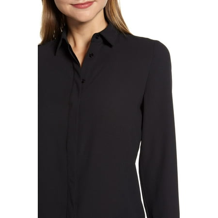 Anne Klein Women's Top Black Size Large