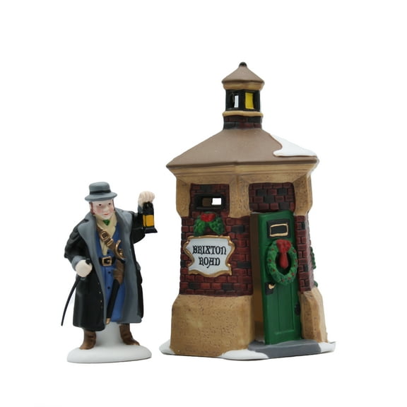Department 56: 58390 Brixton Road Watchman - Set of 2