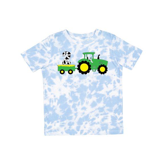 Inktastic Second Birthday Tractor Boys or Girls Toddler T-Shirt