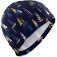 thumbnail image 1 of FYBTO Swimming Cap Sailboat Surf Summer Ocean Beach Unisex Adult FYBTO Polyester, 1 of 4