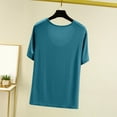 thumbnail image 3 of Women's Casual Summer T Shirts Short Sleeve V Neck Tops Tshirts, 3 of 7