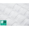 thumbnail image 3 of American Soft Linen Luxury 3 Piece Towel Set, 100% Cotton Turkish Towels for Bathroom, White, 3 of 6