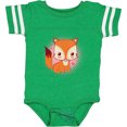 thumbnail image 3 of Inktastic Fox Girl Cute Woodland Animal Girls Baby Bodysuit, 3 of 5