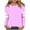 Purple, variant on Scyoekwg Womens Clothes Long Sleece Loose Dressy Casual Round Neck Raglan Sleeves Tunic Tops Stitching Graphic Tops Long Sleeve Trendy Y2k Clothes Pullover Tops(Khaki,XXXL)