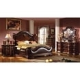 thumbnail image 6 of Bella Traditional Style King Bed Made with Wood in Dark Walnut, 6 of 7