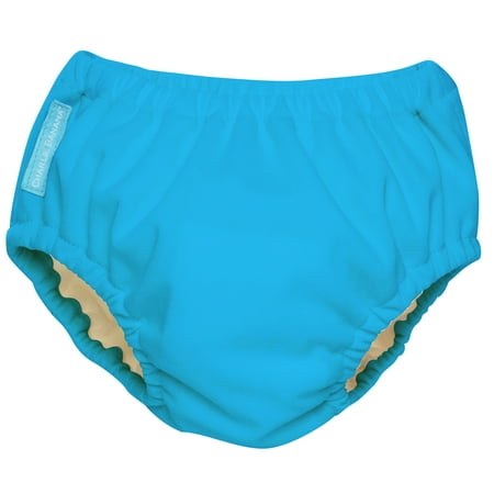 Charlie Banana Reusable Swim Diaper, Turquoise, Size (Best Cloth Swim Diaper)