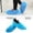 Blue, variant on 100 Disposable Slipper Covers Blue Non Woven Fabric Boot Covers Suitable For Indoor Breathable Slippery And Durable Boots Stretchable For Everyone Reusable Shoe Covers Galoshes for Women