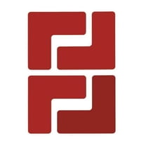 Brady Floor Tape,Red,2 inx5 in,L,PK20 104430