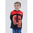 thumbnail image 2 of Hot Wheels Fleece Half Zip Hoodie Toddler to Big Kid, 2 of 5