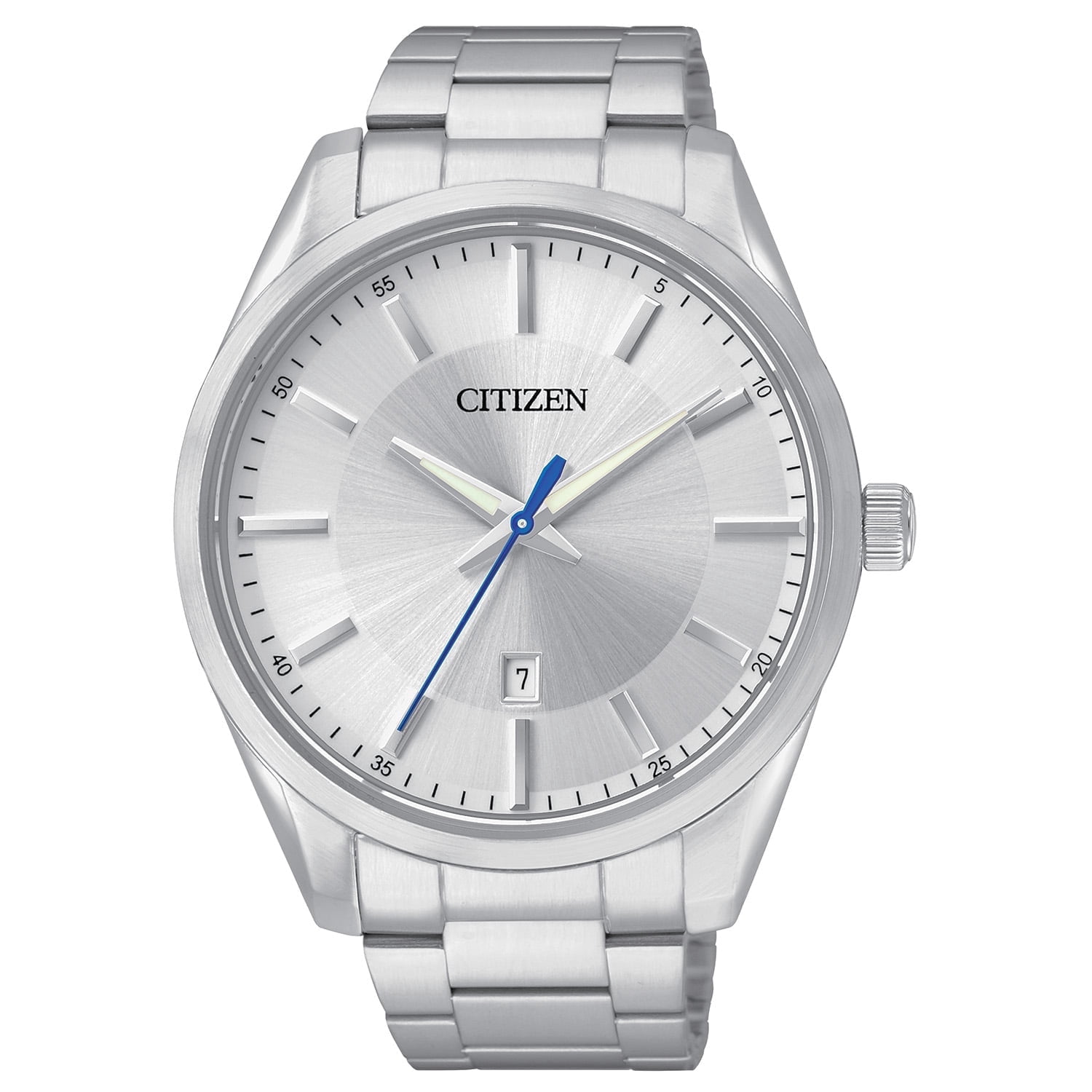 Citizen NH8350-08A Men's Silver Leather Automatic Fashion Watch
