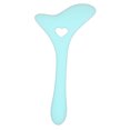 thumbnail image 4 of Eyeliners Template, Heart Shape Spoon  Curvature Eyeliner Stencil Hygienic  For Makeup Blue, 4 of 8