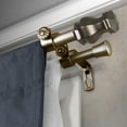 thumbnail image 3 of 5/8" Adjustable 28 - 48" Nolan Double Curtain Rod - Antique Gold, 3 of 3