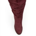 thumbnail image 5 of Journee Womens Kaison Extra Wide Calf Stacked Heel Over The Knee Boots, 5 of 10