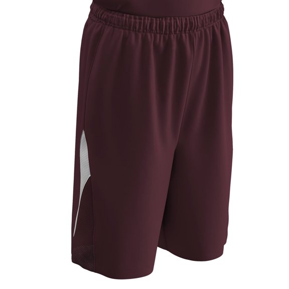 Champro Pivot Reversible Basketball Short Maroon and White
