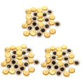thumbnail image 4 of Raindrops 150 Pcs Metal Craft Buttons with Sparkling Rhinestones, Decorative Sewing Buttons for Crafts, Apparel, and Accessories, 4 of 8