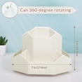 thumbnail image 3 of lsvgoe 360 Degree Rotating Desk Organizer, Dual-Purpose Pencil Pen Holder for Desk, Rotating Desk Pen Organizer with 5 Slots, Art Supplies, Pencil Cup for Office, Home, 3 of 14