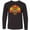 AB-Black, variant on Inktastic Thanksgiving Day Turkey Football Fan Long Sleeve Youth T-Shirt