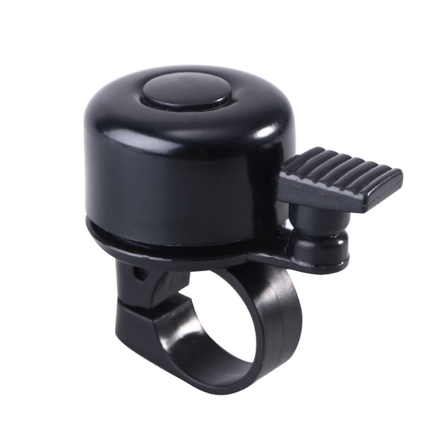 Timbre de manillar de aleación de aluminio, timbre para bicicleta de carretera, bocinas de MTB, accesorios de campana de ciclismo (negro)