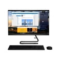 thumbnail image 2 of Lenovo IdeaCentre A340-24ICK F0ER - All-in-one with stand - Core i3 9100T / up to 3.7 GHz - RAM 8 GB - HDD 1 TB - DVD-Writer - UHD Graphics 630 - Gigabit Ethernet - Win 10 Home 64-bit - monitor: LED 23.8" 1920 x 1080 (Full HD) touchscreen - keyboard: US - business black, 2 of 12