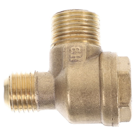 FRCOLOR Air valves Brass Air Compressor Check Valves Tube Connector Tool Pneumatic Accessory,1.57"X1.5"X1.38"