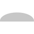 thumbnail image 5 of Ekena Millwork 60"W x 16"H x 2"P Elliptical Smooth Architectural Grade PVC Pediment, 5 of 7