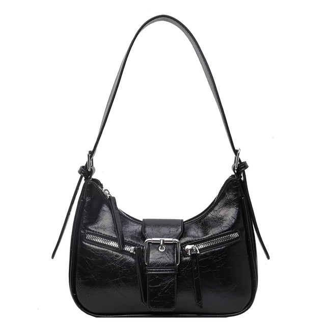 Bolso Retro para Axila Cruzado Elegante Mujer Color Sólido Diario Niñas Al Aire Libre