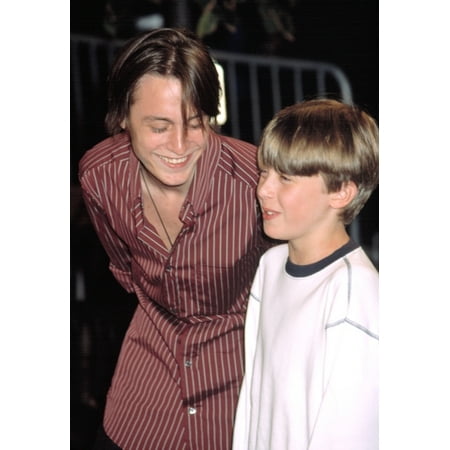 Kieran Culkin And Brother Rory Culkin At Premiere Of Igby Goes Down Ny 942002 By Cj Contino Celebrity (16 x 20)