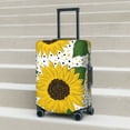thumbnail image 3 of Wukai Sunflowers Elastic Luggage Cover: Personalized Protection for Your Suitcase - Fits 19~29-inch, Washable & Durable Travel Companion-Large, 3 of 8