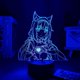 thumbnail image 3 of Clyartps-anime figura Nekopara vainilla Led luz de noche para decoración de dormitorio regalo de cumpleaños luz Mange Waifu lámpara 3d Anime Nekopara Feliz Sencillez, 3 of 5