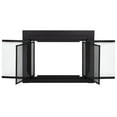 thumbnail image 4 of Pleasant Hearth AN-1010 Alpine Fireplace Glass Doors Black - Small, 4 of 9