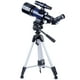 thumbnail image 2 of Telescopio con Apertura de 70 Mm Telescopio para Adultos con Clip para Teléfono Bolsa de Transporte Telescopio Portátil de Astronomía Refractor para Observar la Luna Fácil de Montar, Azul, 2 of 13