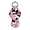 Pink, variant on Crazy Cows Lip Balm Holder