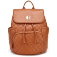 thumbnail image 1 of Mochila ELLE Compass 10L Mini Monograma Marrón de Cuero Vegano, 1 of 9