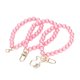 thumbnail image 2 of Cordón De Muñeca De Mano De Perla, Hermoso Y Práctico Llavero De Perla De 3 Estilos, 3 Uds., Bordes Más Suaves Para Bolsa ANGGREK H46 rosa, 2 of 8