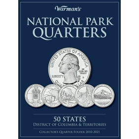National Parks Quarters: 50 States + District of Columbia & Territories: Collector's Quarter Folder 2010 -2021