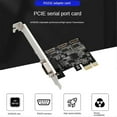 thumbnail image 4 of Pcie X1 to RS232 Serial Adapter Card Industrial Control Computer Expansion Card Computer Adapter PCI-E Serial Card, 4 of 5