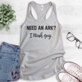 thumbnail image 2 of Need An Ark I Noah A Guy Tank Top, Ladies Racerback Tank Top, Religious Tank, Jesus Tank, Christian Tank, Silver Gray, Small, 2 of 3